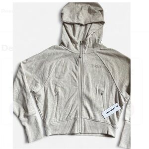 DKNY Sport Cream Hoodie